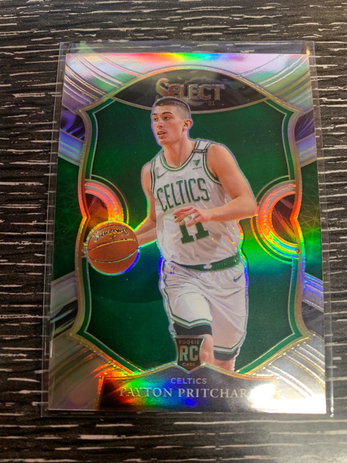 Payton Pritchard 2020-21 Select Silver Prizm Concourse Rookie RC #86 1AC