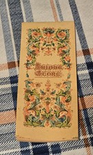 VTG Contract Bridge Score Pad with Italian Bridges, Made in Italy - used