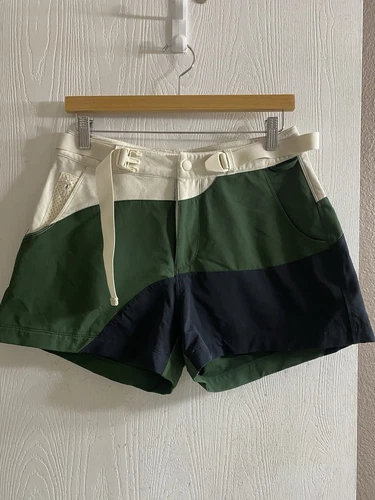Outdoor Voices Rectrek Hiking Shorts Black Hunter Bone Size Small