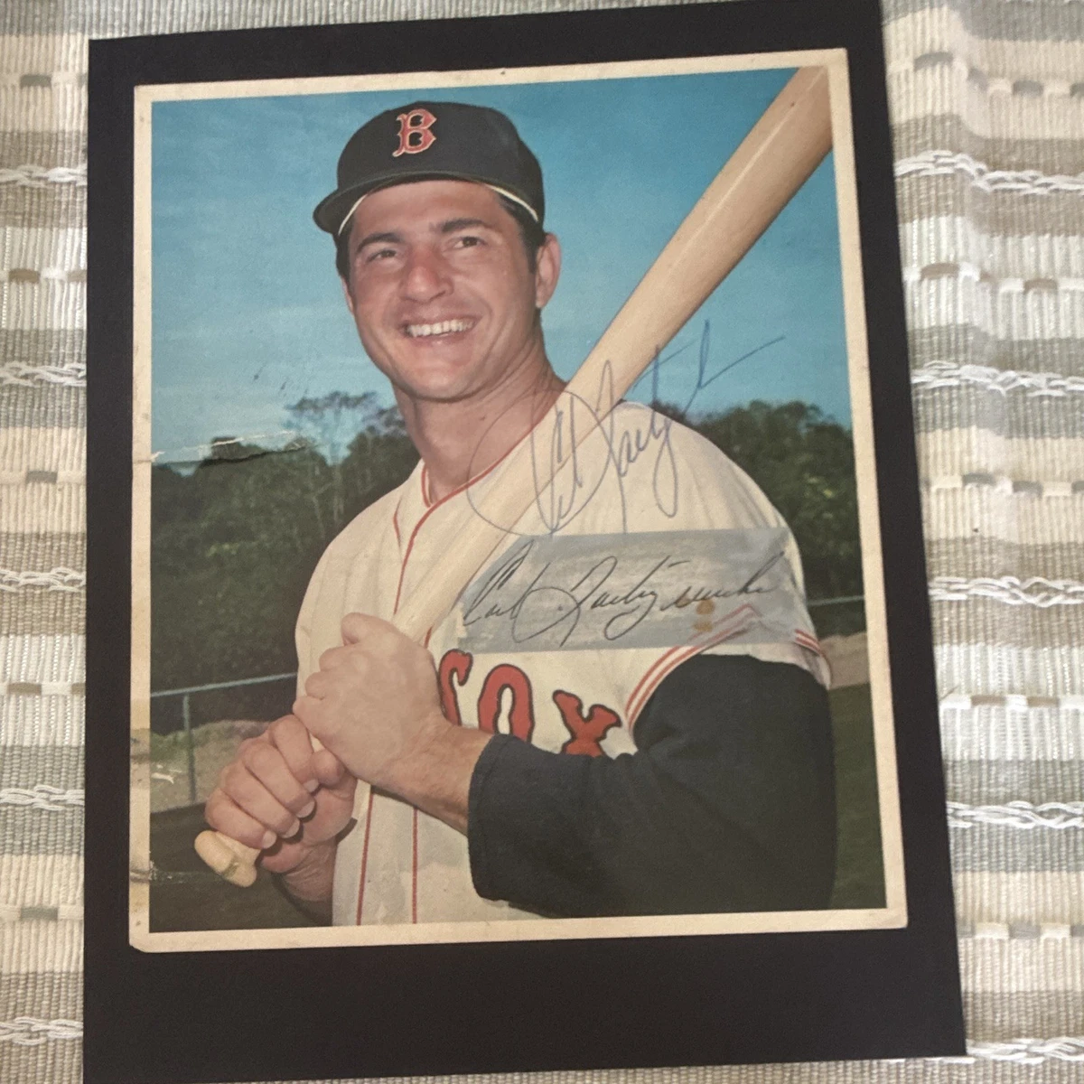 Carl Yastrzemski Autographed Baseball Cards for sale | eBay