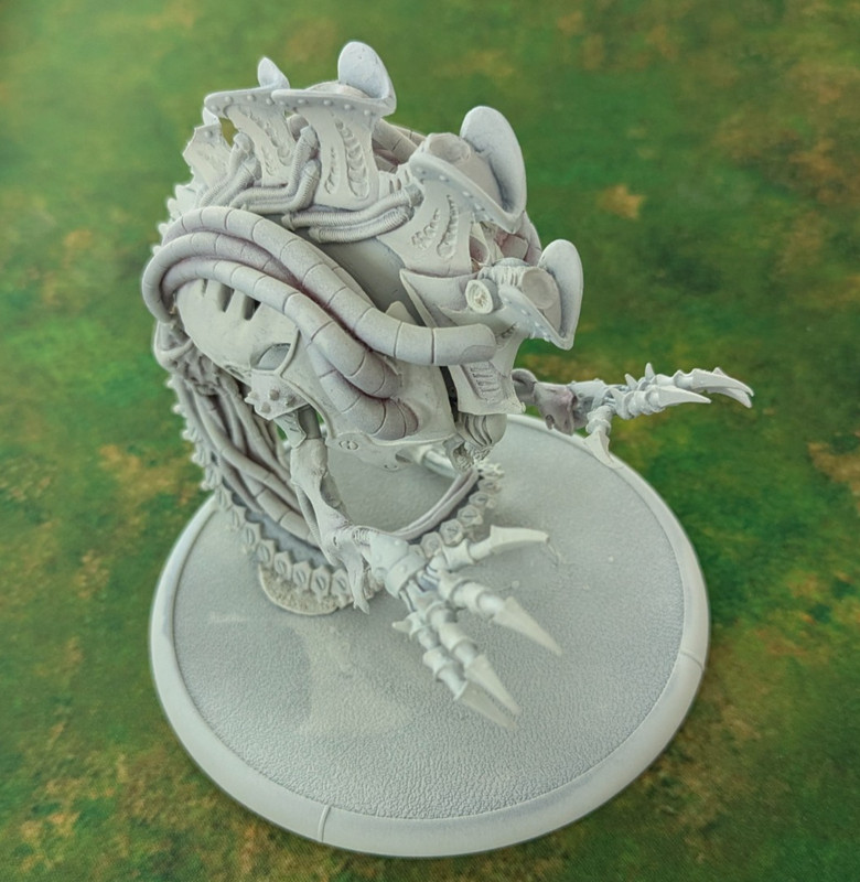 WARMACHINE HORDES: CRYX Colossal WRAITH ENGINE SA27306 primed, unpainted, (RARE)