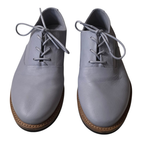 Ecco Womens Sartorelle 25 Oxford Flats Grey Eur 40