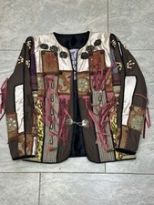 Vintage La Coleccion Judith Roberts Womens Embroidered Patchwork Jacket Medium