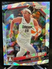 2025 Panini Prizm WNBA Allisha Gray #16 Atlanta Dream Cracked Ice Prizm