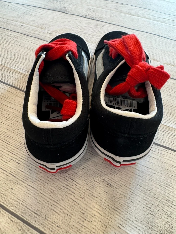 Vans Tenis Niños 13 Nuevo Old Skool Retro Pop Patín Informal Zapatos de Todos los Días Foto 4 de 4