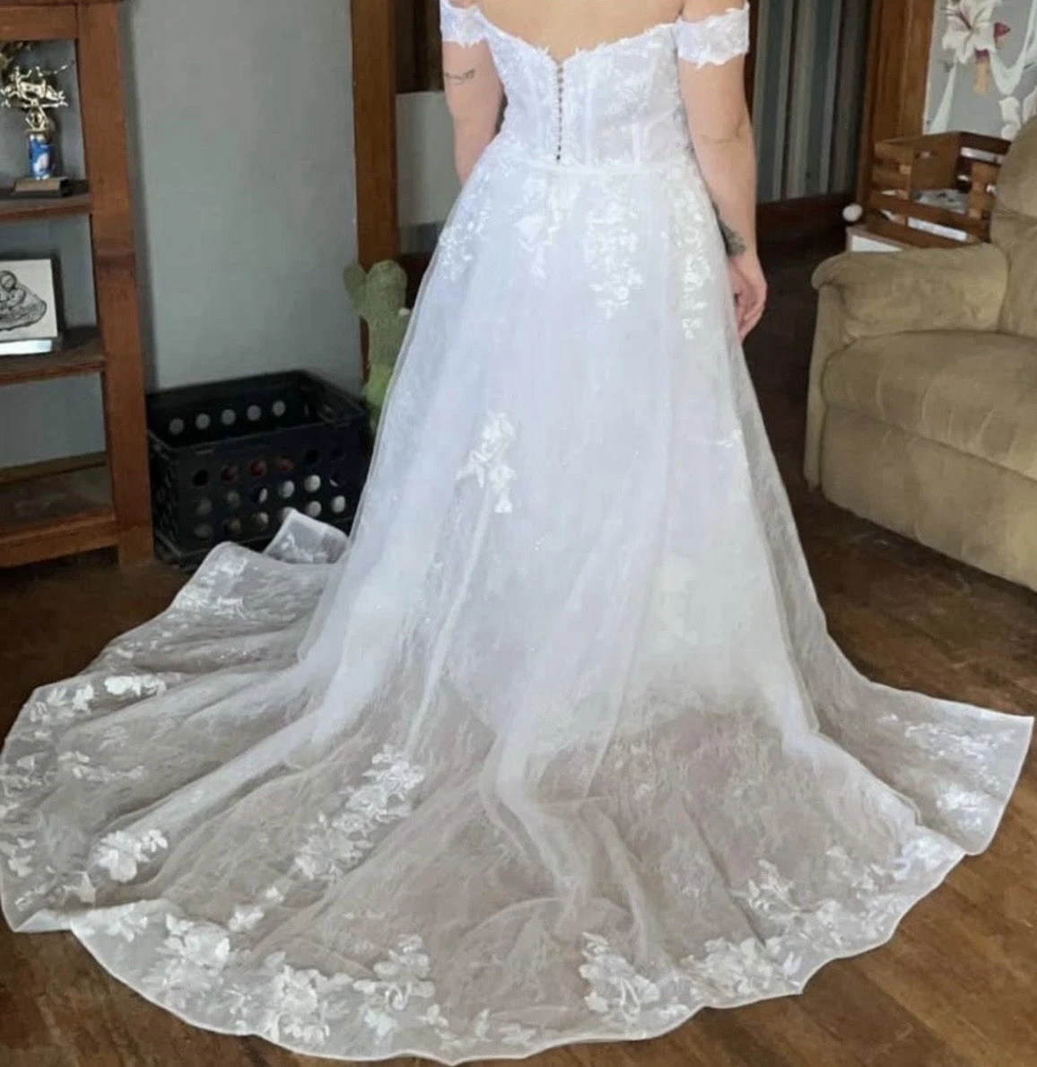 Lace Bridal Dresses for sale | eBay Lace Bridal Dresses for sale | eBay