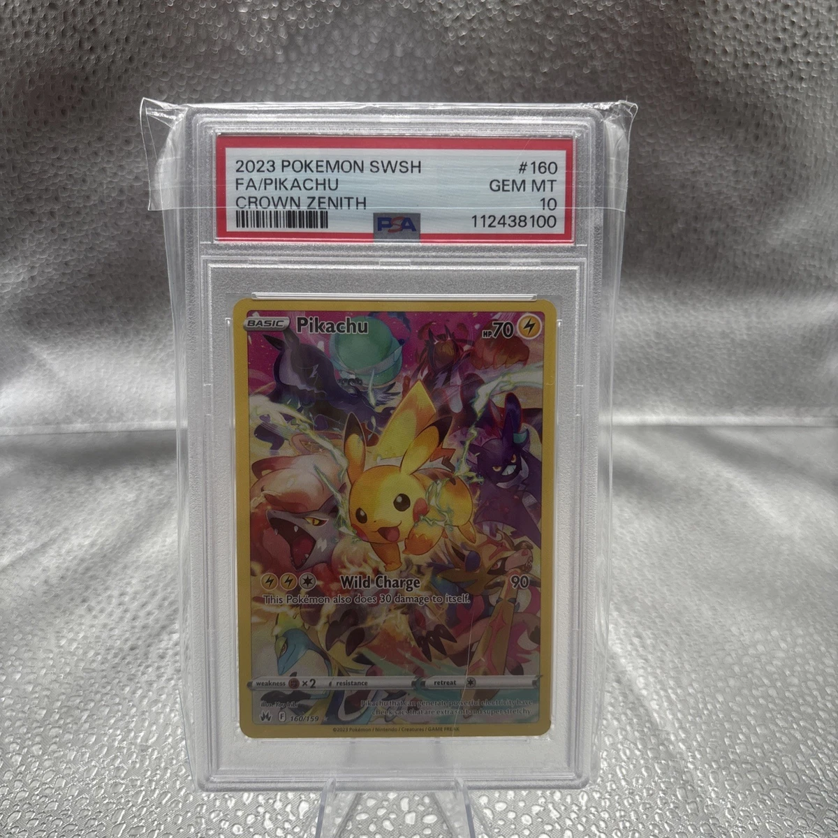 Secret Rare Pikachu Pokémon TCG Grade 10 Individual Collectible