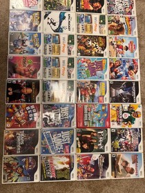 Nintendo Wii HUGE 87 video game lot many CIB, 8 sealed good titles RPG, action,+