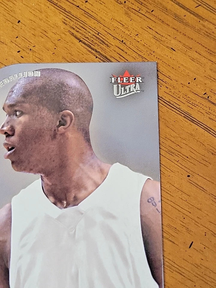 2003-04 Fleer Ultra Platinum Medallion 094/100 David West #187 Rookie RC Foto 4 de 4