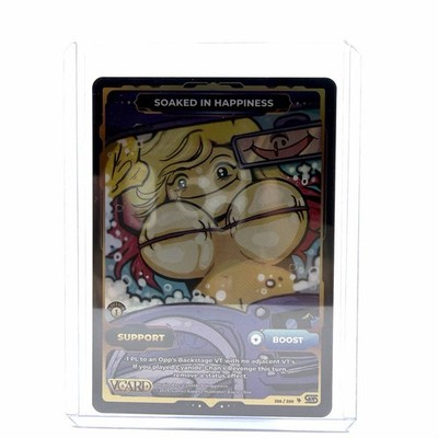 VCard Awakened Worlds 1st Edition Soaked in Happiness Secret Rare 256/250