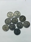 40’s Walking Liberty Half Dollar - 90% silver 10 Coin Lot
