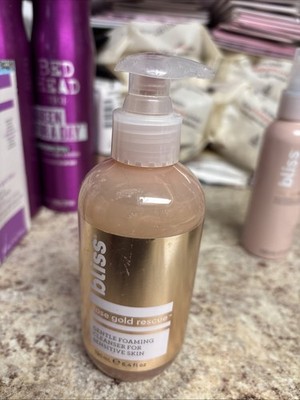 Bliss Rose Gold Rescue Cleanser Face Wash SMALL BUSINESS CAT LADY      