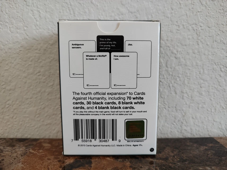 Cards Against Humanity Fourth Expansion Pack - Image 2 of 3