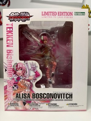 Kotobukiya Bishoujo Tekken ALISA BOSCONOVITCH Pink Limited Edition New Authentic