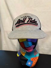 Alabama Crimson tTde Youth Snap Back hat Roll Tide Mesh KIDS or Women's