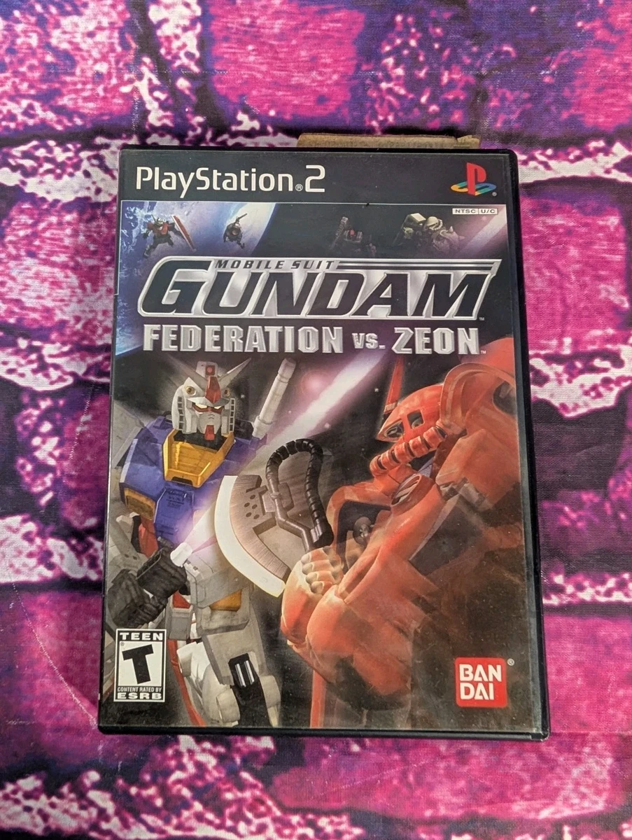 Mobile Suit Gundam: Federation vs. Zeon 2002 Video Games for sale