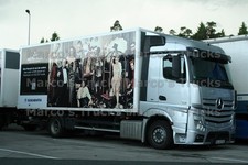 Foto camión Mercedes-Benz Actros maleta camión Alemania plata GELTEX inside #n7uv