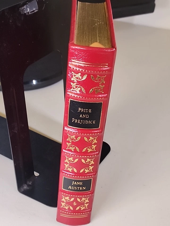 Pride And Prejudice by Jane Austen, 1996 Easton Press full leather collectors ed Foto 2 de 4