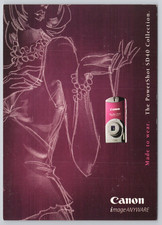 Canon PowerShot SD40 Precious Rose Digital Camera Postcard