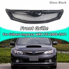 <!--F#f_0-->Gloss Black Front Grill Bumper Upper Grille For Subaru WRX STi 2008-2011<!--F/-->