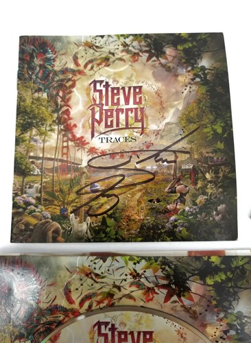 Steve Perry Signed Traces CD Set Keychain Socks Patch And More Sold Out - Picture 2 of 9