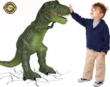 Big Dinosaur Toys For Boys 30 Inch Large Gigantosaurus TREX Dinosaur Toys, Giant