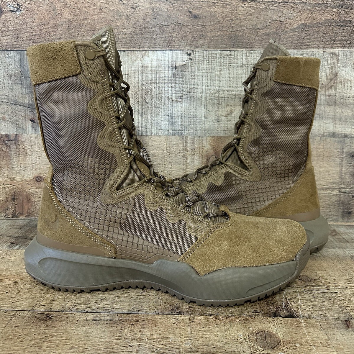 NIke SFB B1 Suede Military Tactical Boots Mens Size 11.5 Coyote