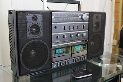 SANKEI TCR-S97 EE RADIO CASSETTE RECORDER GHETTOBLASTER BOOMBOX JAPAN +BLUETOOTH