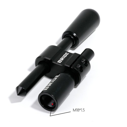 Black Bride H TYPE Gear Shift Knob Extender Adjustable Extension Shifter Lever - Picture 3 of 6