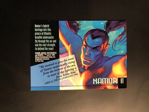 Complete Your Set - 1994 Marvel Masterpieces Gold Signature Cards - Pick - Picture 113 of 171