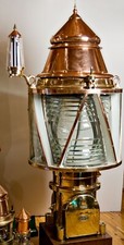 AGA 500MM BOUY LIGHT RESTORED WITH MANTLE CHANGER AND SUNVALVE