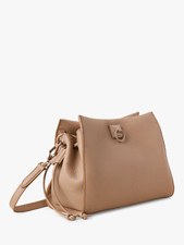 Mulberry Small Iris Heavy Grain Leather Shoulder Bag, Light Salmon Nwt