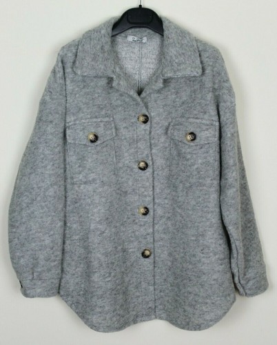 Nuevo Invierno Damas Hermosa Suave Capas Informal Chaqueta Cabaña Cómoda Camisa Abrigo - Imagen 11 de 11