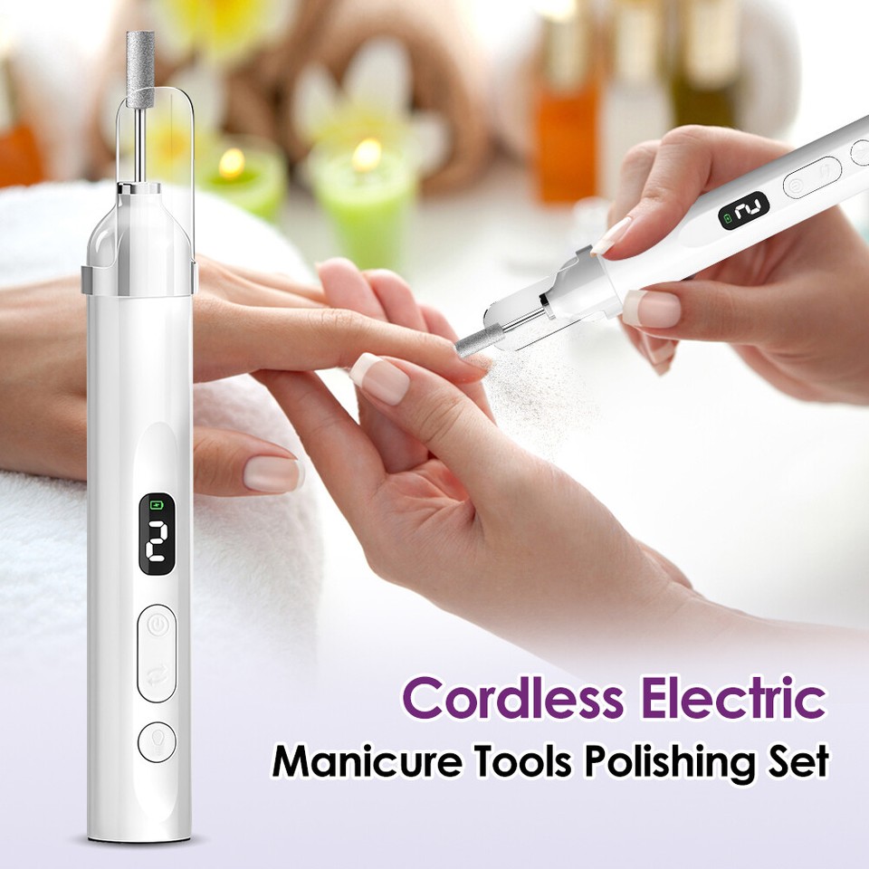 Professional Self Toe Nail Grinder For Thick Toenails Set Manicure And ...
