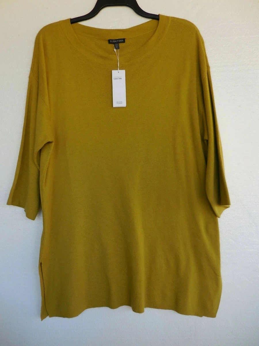 Eileen fisher mock neck tunic cheap