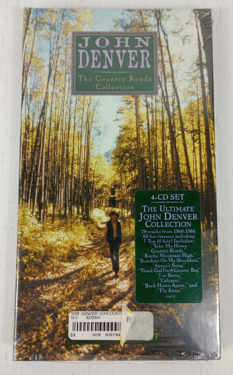 John Denver The Country Roads Collection (4 CD set 1997) Sealed | eBay