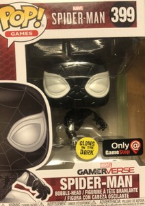 FUNKO POP SPIDERMAN MARVEL GAMERVERSE G.I.T.D.GAME STOP EXCLUSIVE #399 MINT BOX | eBay