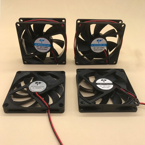 DC Brushless Fan Computer Case Cooling Fan 5V 12V 24V Bearing CPU Cool Two Lines - Afbeelding 6 van 24