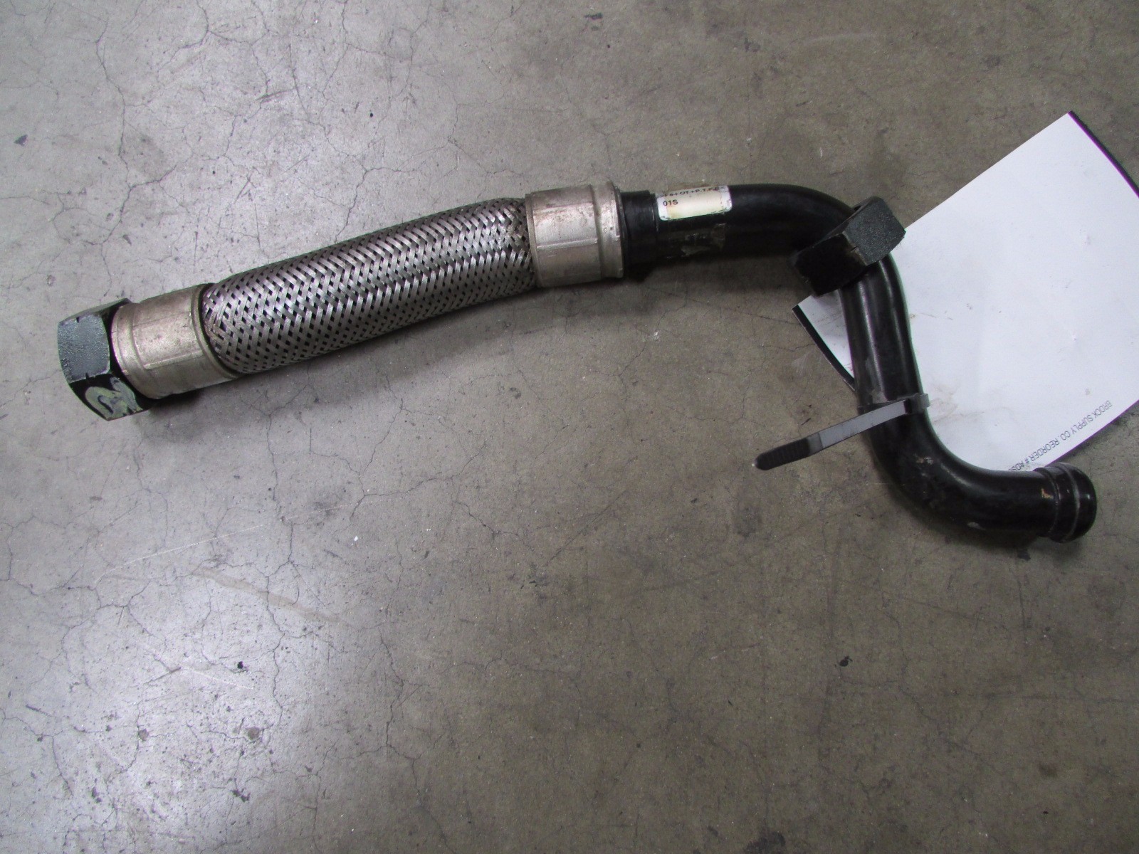 Lamborghini Murcielago LP640, Oil Tank to Engine Oil Pipe, Used, P/N 07M115688A