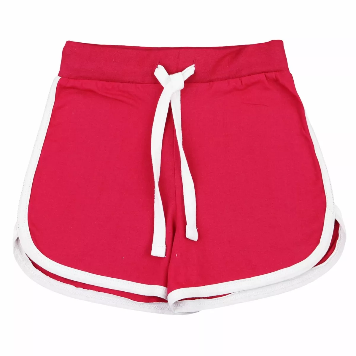 Kids Girls Shorts 100% Cotton Dance Gym Sports Pink Summer Hot Short Pant  5-13Yr