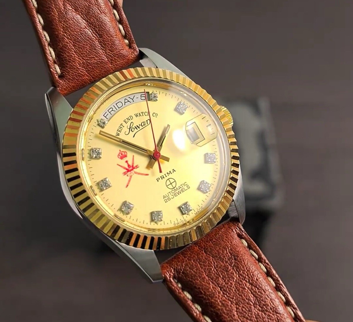 Oman William And Son Watches Price William Son Asprey 18KT YG