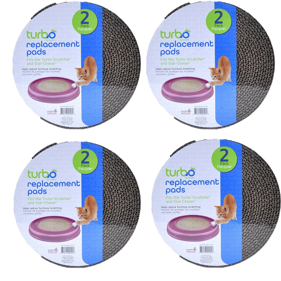 Bergan Turbo Scratcher Refill – 2 Pads per Pack - Image 3 of 4