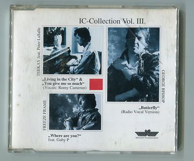 IC-Collection Vol. III cd-maxi GEORGE BISHOP teekay FREEZE FRAME   1992 new age