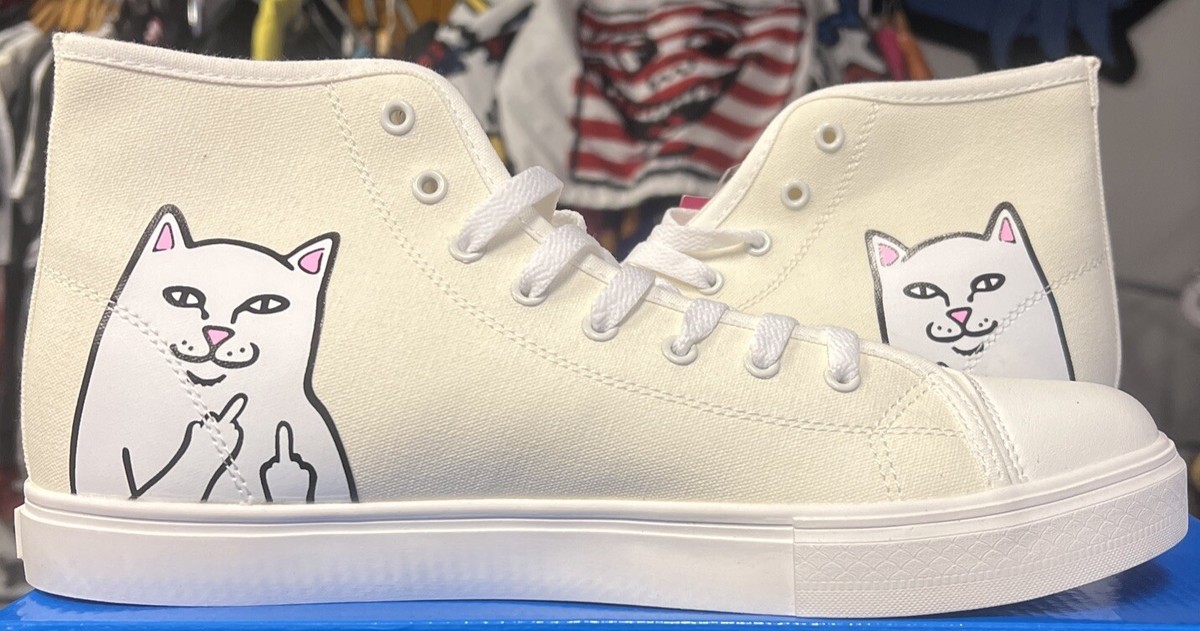 RIPNDIP Lord Nermal High tops Shoes Change Color in Sunlight 
