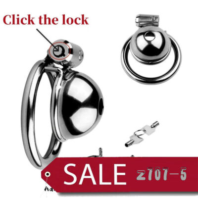 New Metal Chastity Locks Male Binding Anti Cheat Peni Lock Peni Ring Cage