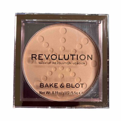 Makeup Revolution London Setting Powder Bake Blot Peach 0.19 oz