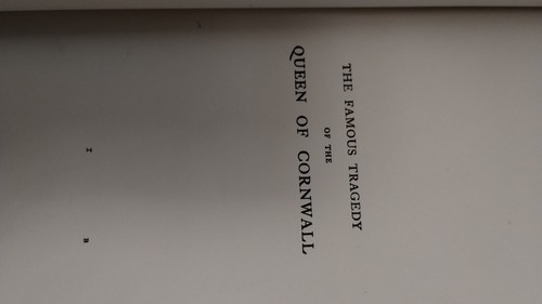 Famous Tragedy of the Queen of Cornwell Thomas Hardy 1923 - Picture 11 of 15