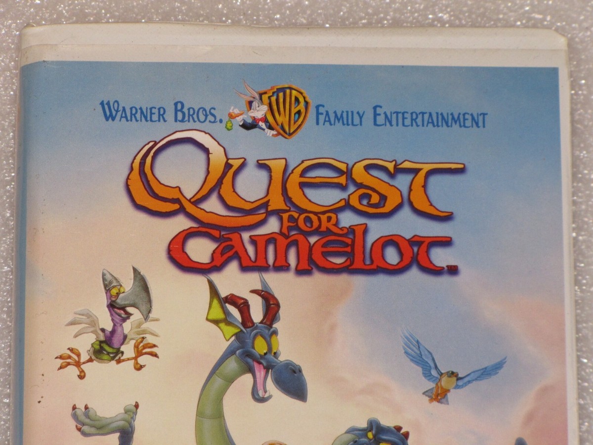 Quest For Camelot VHS 1998 Warner Brothers Family Entertainment