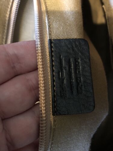 Borsa Salvatore Ferragamo Celtico nera patinata pelle di vitello borsa hobo - Foto 8 di 11