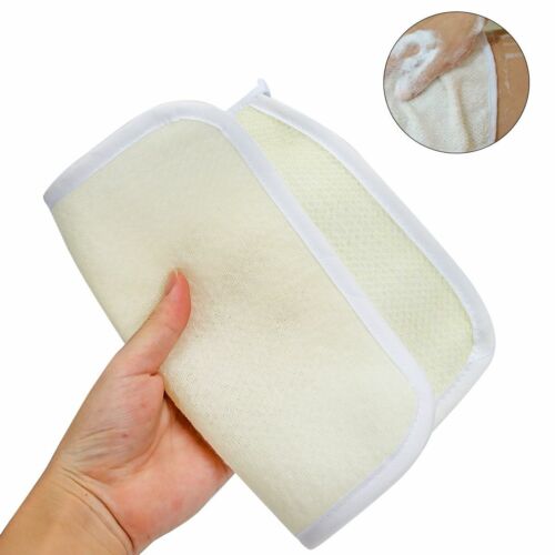 5/10 Pack Set Exfoliating Face and Body Wash Cloths Towel Soft Weave Bath Cloth - Picture 3 of 17